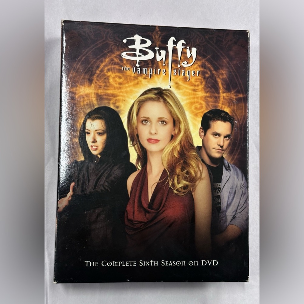 Buffy The Vampire Slayer Complete Sixth Season DVD Set Great Condition Box Set